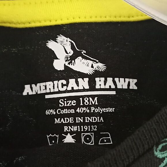 American hawk little boys dinosaurs. 18 months - Picture 6 of 6